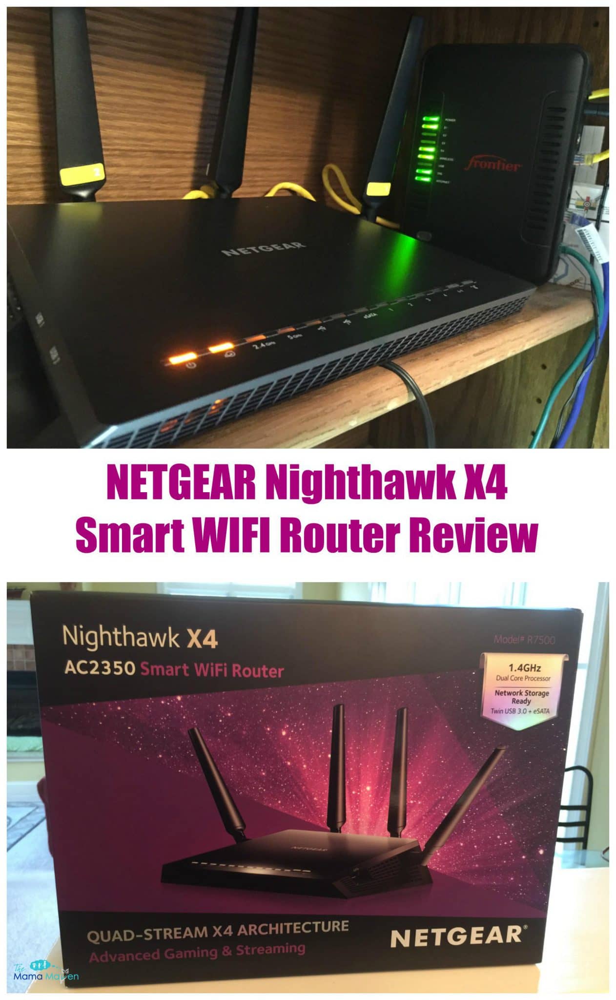 Netgear Nighthawk X4 AC2350 Smart WiFi Router (R7500) Review