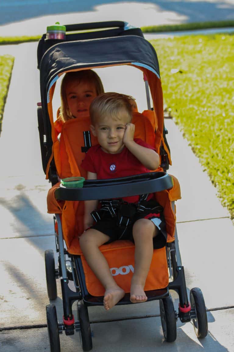 joovy caboose too ultralight with car seat