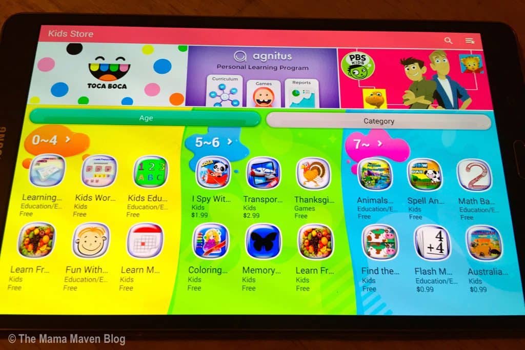 Samsung Galaxy Tab 4  How To: Kids Mode 
