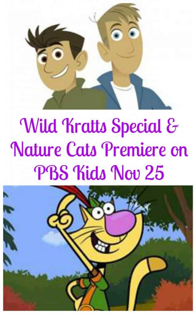 Wild Kratts Holiday Special & Nature Cat Premieres Nov 25