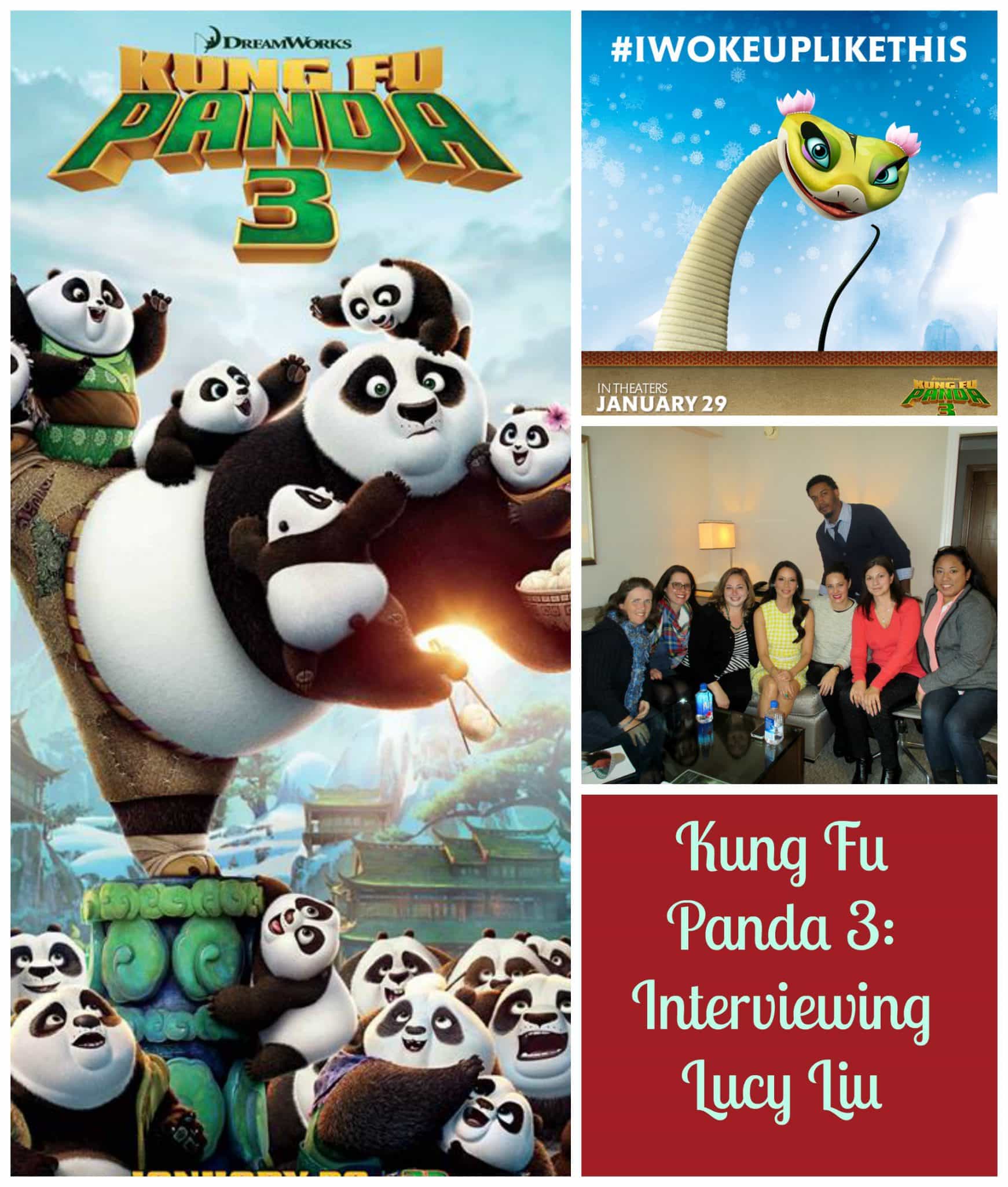 Kung Fu Panda 3 Opens Jan 29: Interviewing Lucy Liu