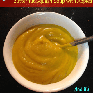 Butternut Squash Soup with Apples Recipe Link