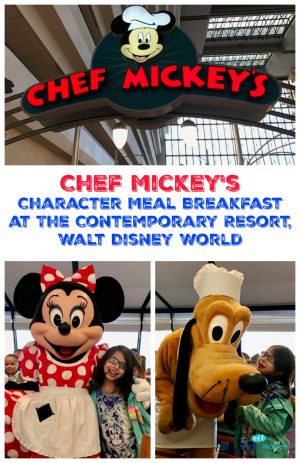 Chef Mickey's Character Meal Breakfast at Disney World