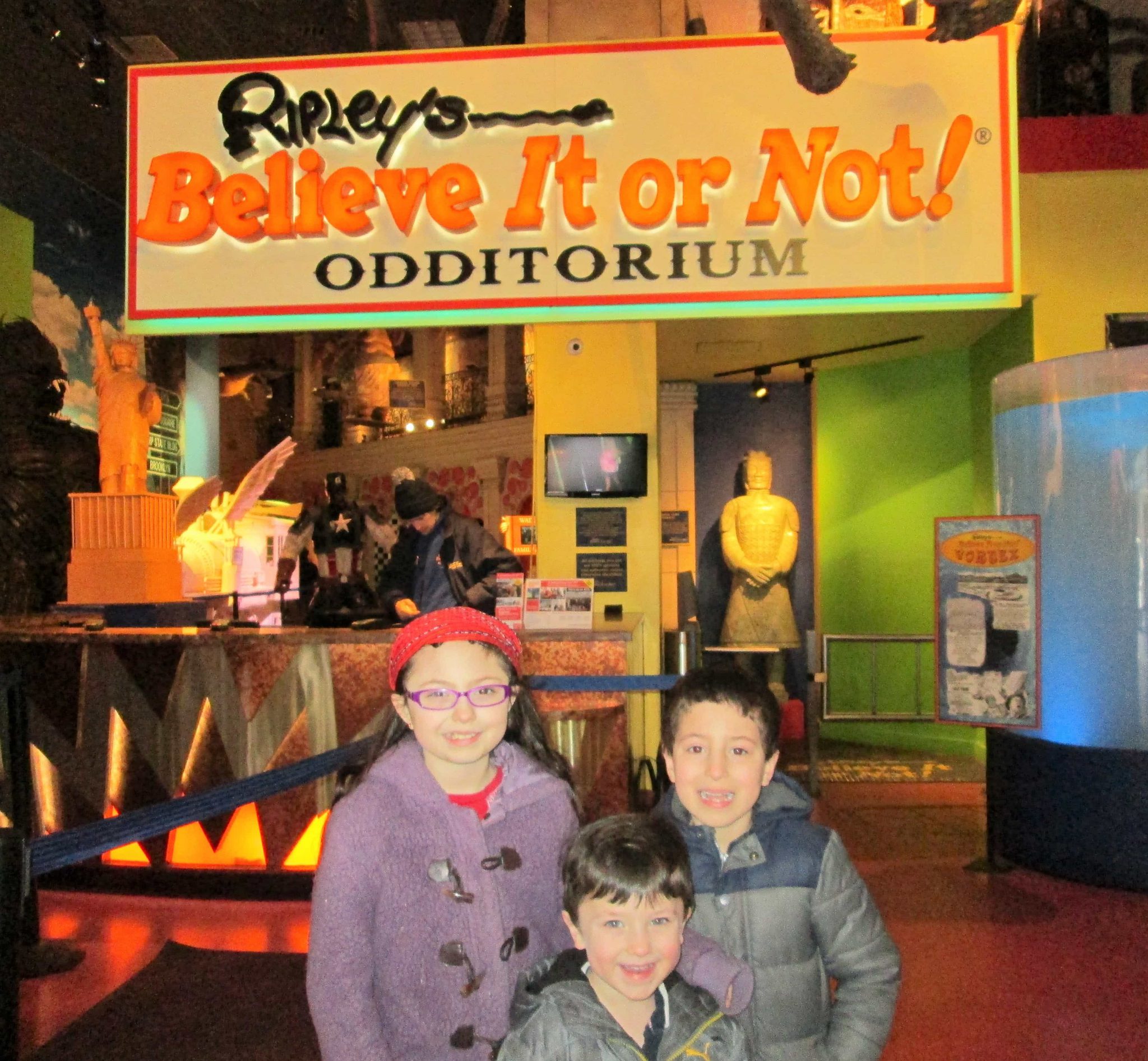 Visiting Ripley's Believe It or Not! in Times Square, NYC
