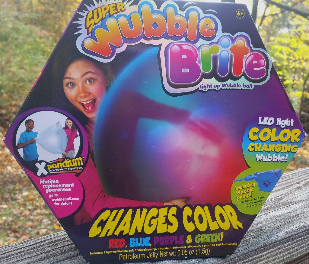 light up wubble bubble ball