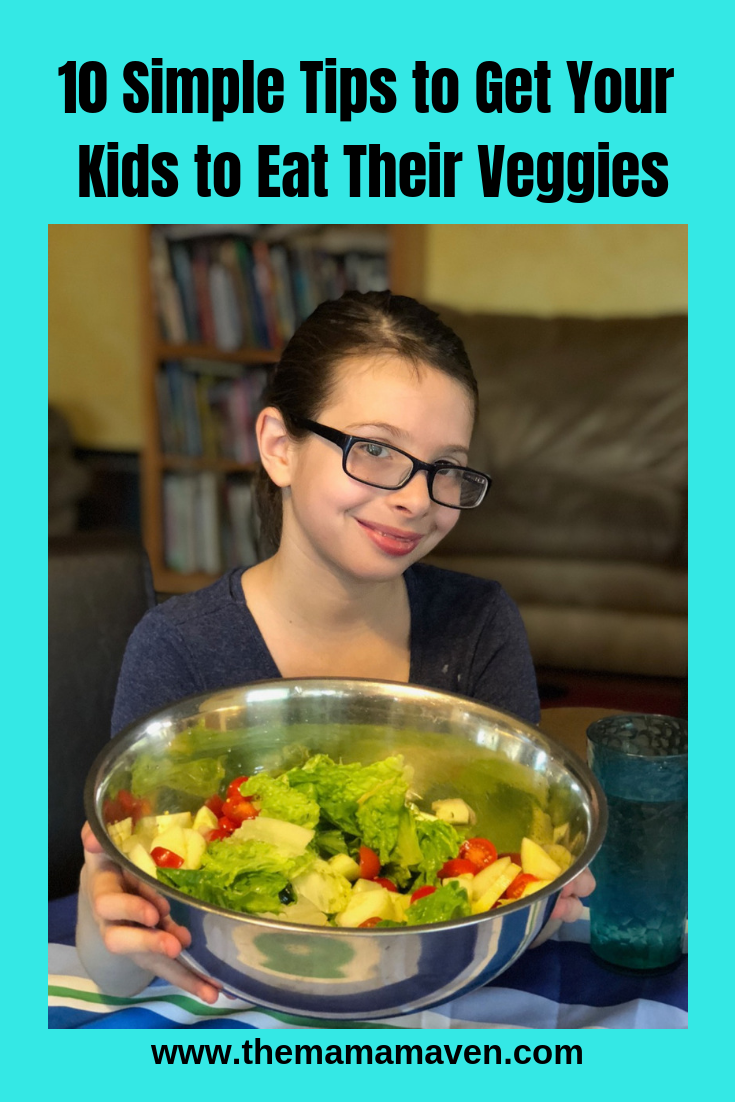 10 Simple Tips to Get Your Kids to Eat Their Veggies