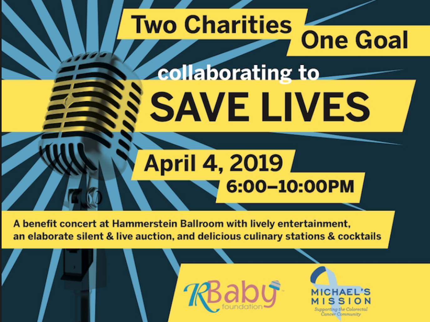 80's Themed Saving Lives Benefit Concert April 4 in NYC