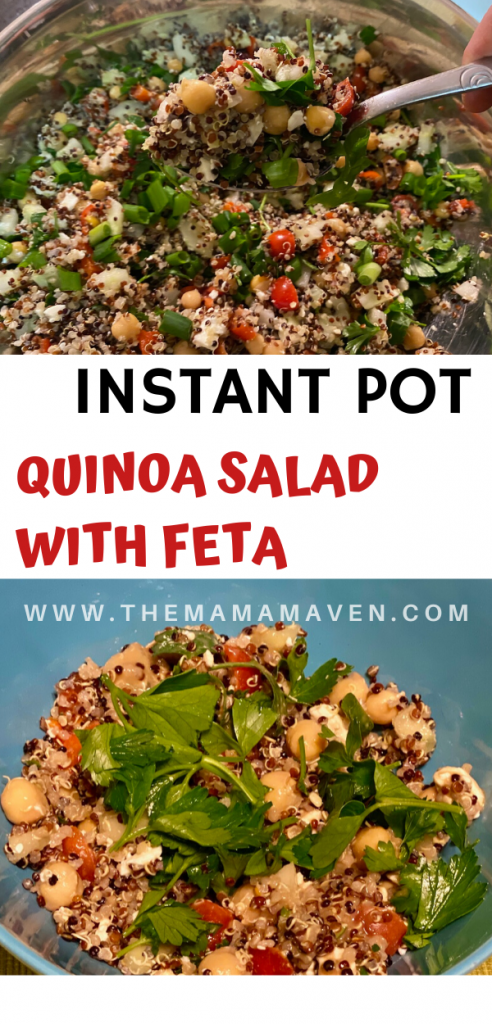 Instant Pot Quinoa Salad with Feta - The Mama Maven Blog