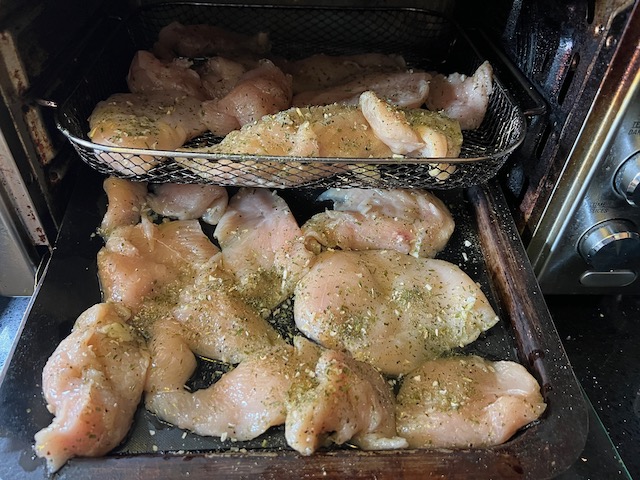 Oven Baked Chicken Tenders (No Breading)