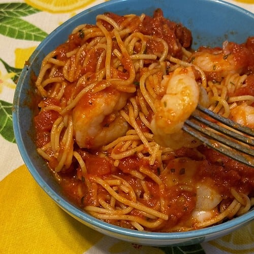 Shrimp Marinara - The Mama Maven Blog